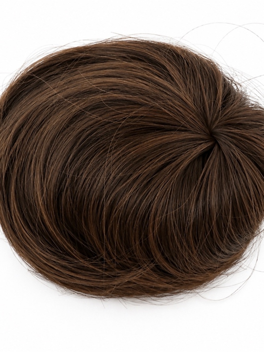 Brown Hair Bun Extension Messy Bun Hairpiece Updo Ponytail Wrap